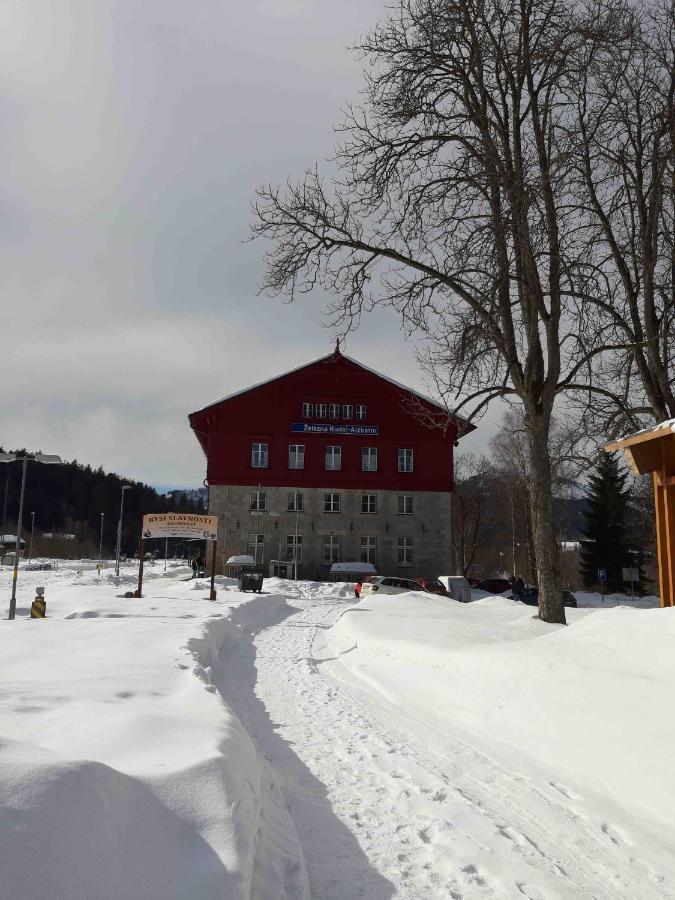 Aparthotel Dopravna Alžbětín Železná Ruda Exterior foto