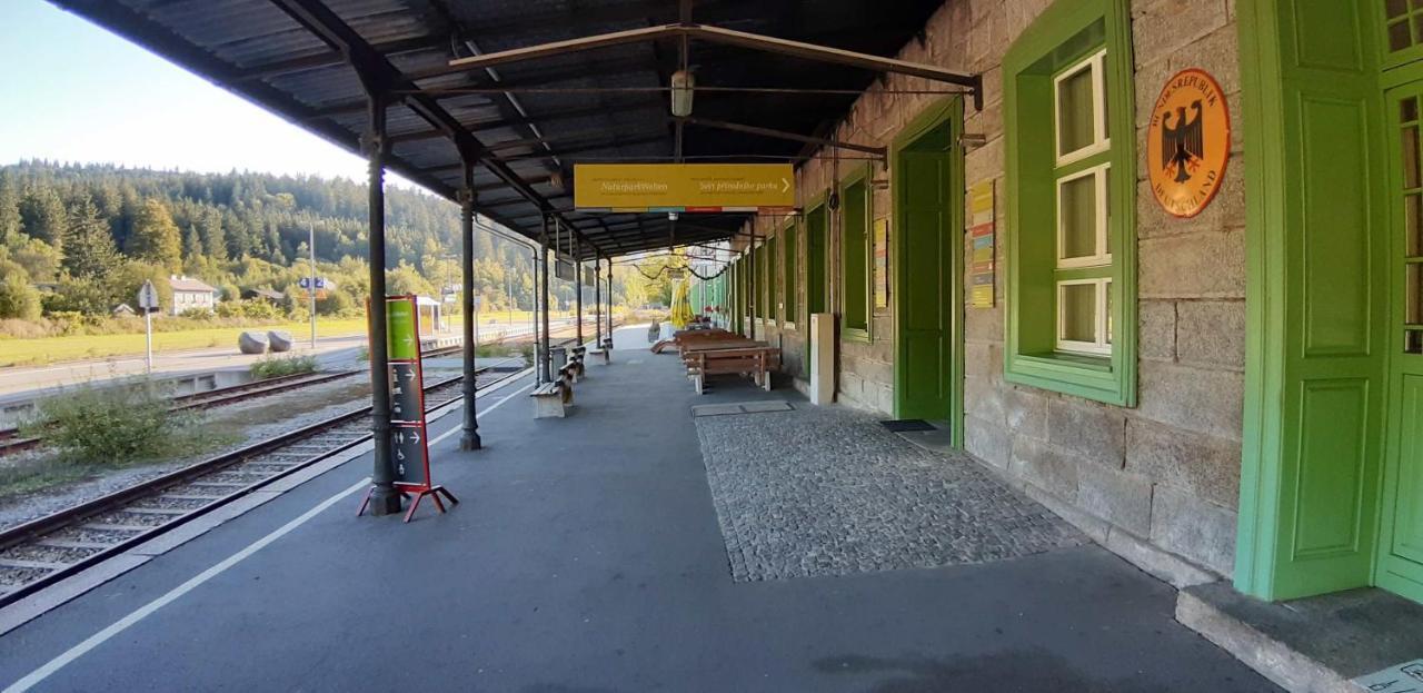 Aparthotel Dopravna Alžbětín Železná Ruda Exterior foto