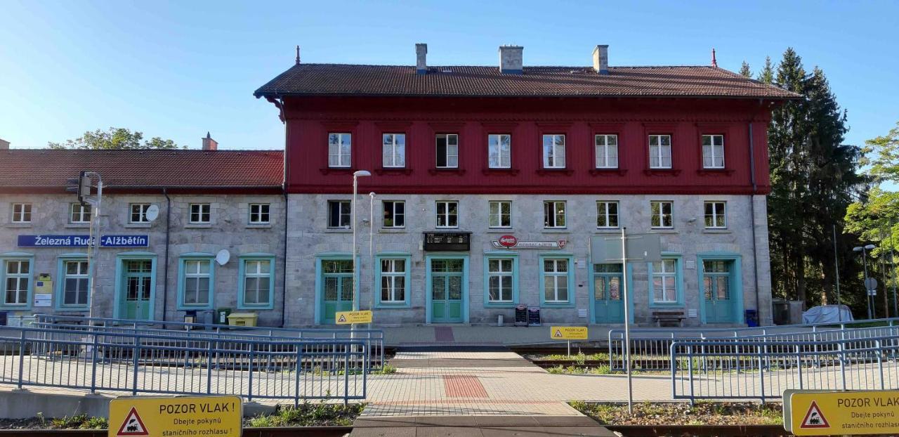 Aparthotel Dopravna Alžbětín Železná Ruda Exterior foto