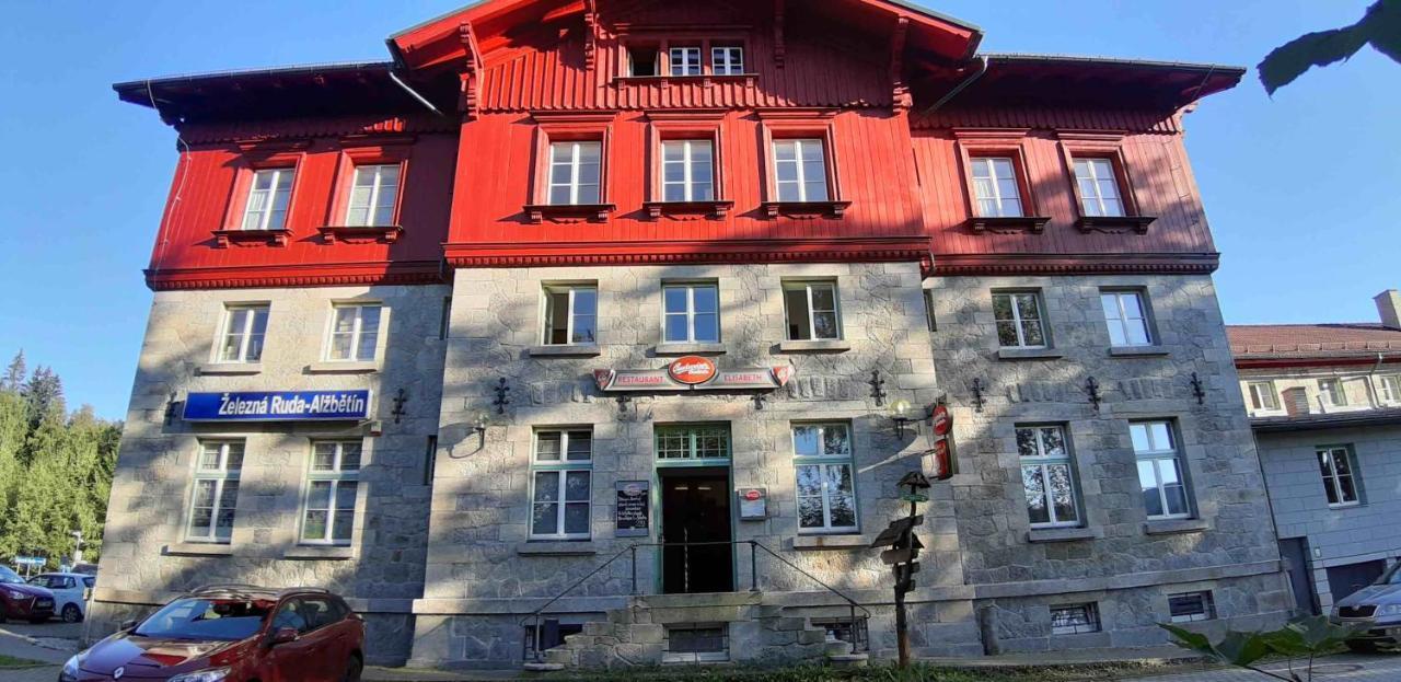 Aparthotel Dopravna Alžbětín Železná Ruda Exterior foto